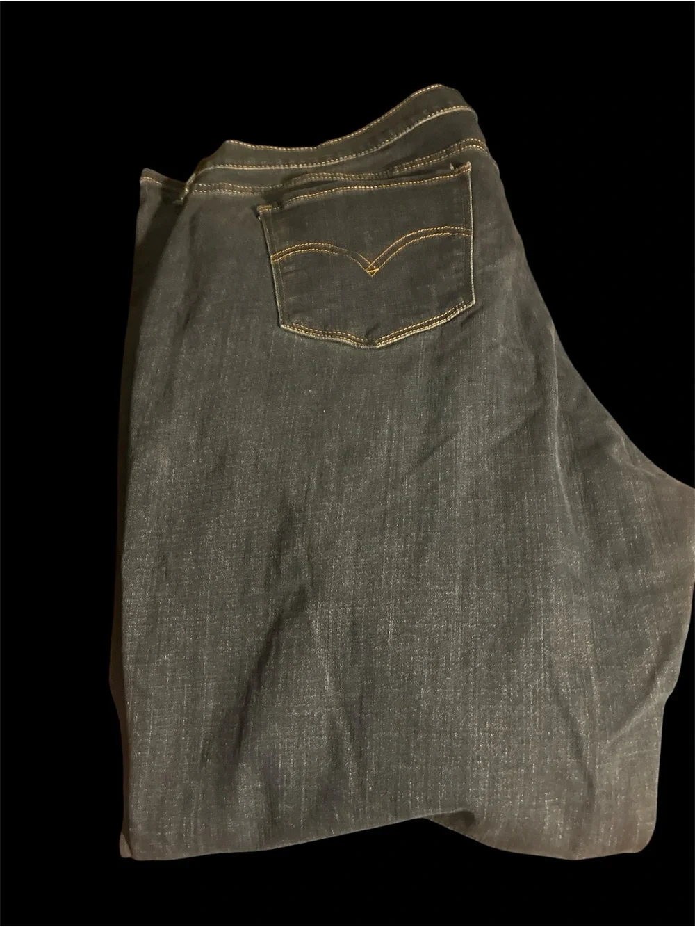Levi's Classic Straight Leg Jeans Dark Wash Plus Size 20W